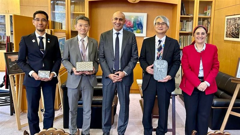 جانب من الزيارة 