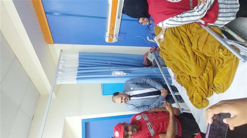 زيارة الهلال الأحمر