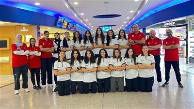 منتخب ناشئات السلة يغادر إلى صربيا لخوض معسكر خارجي استعدادًا لبطولة افريقيا 