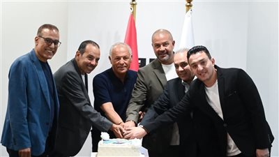 بوجود أبوريدة.. اتحاد الكرة يحتفل بفوز أحمد دياب في مجلس الشيوخ