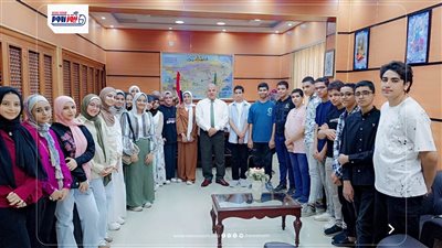 وكيل تعليم الفيوم يلتقي بالمتفوقين لشرح نظام البكالوريا المصرية الجديد