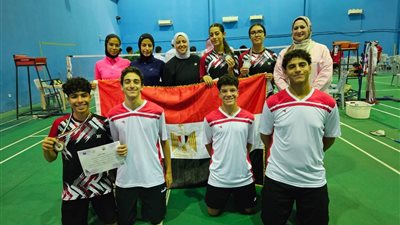 نتائج مميزة لمنتخب الريشة الطائرة بالبطولة العربية المدرسية بالأردن