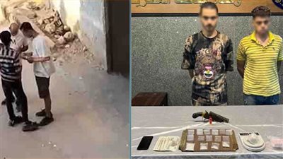 مباحث المطرية بالمرصاد لهما.. سقوط تاجرَي مخدرات بعد فيديو فاضح 