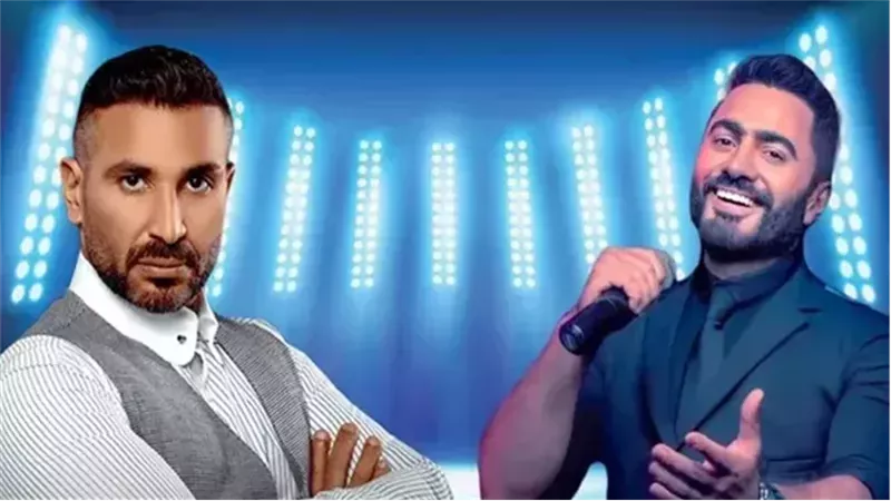 تامر حسني وأحمد سعد