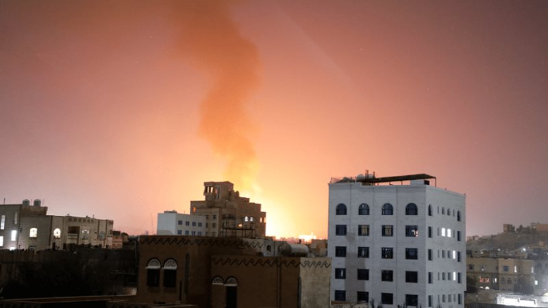 قصف إسرائيل لـ اليمن