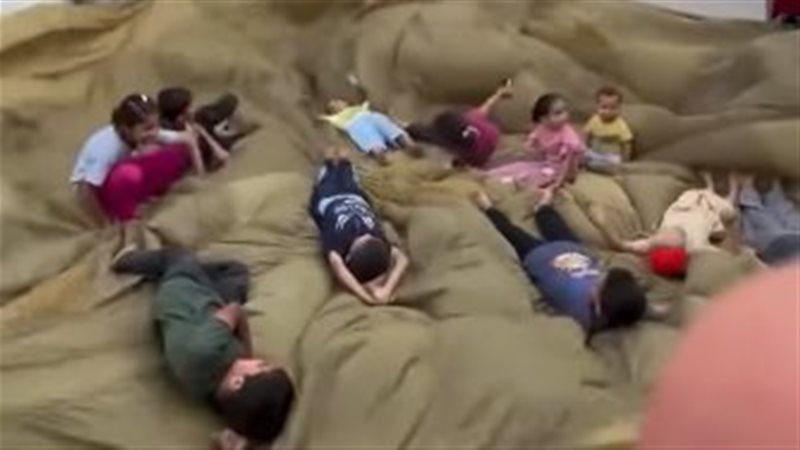 أطفال غزة يصنعون