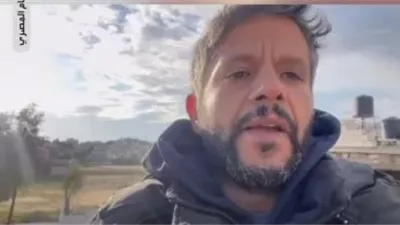 استشهاد الصحفي بوكالة رويترز «حسام المصري» بقصف مباشر على مجمع ناصر الطبي