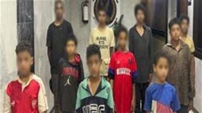 الداخلية: القبض على 12 شخصا بتهمة استغلال أطفال بأعمال التسول بالهرم والدقي