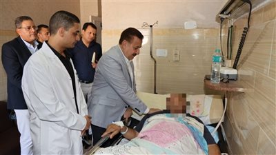 محافظ المنوفية يطمئن على حالة 