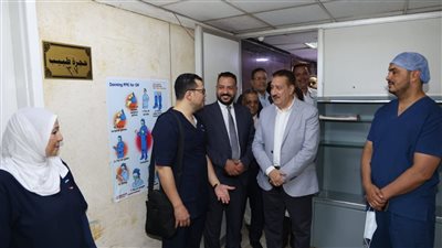 محافظ المنوفية يفتتح وحدة جراحة الوجه والفكين بمستشفى الهلال بشبين الكوم