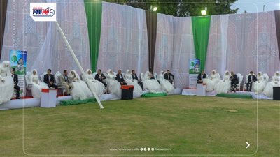 دعم زواج 12 فتاة يتيمة بقرى ونجوع الفيوم برعاية الأورمان