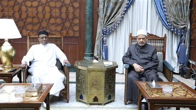 لتعزيز دعم الأزهر للشعب التشادي.. «الطيب» يستقبل رئيس جامعة الملك فيصل بتشاد
