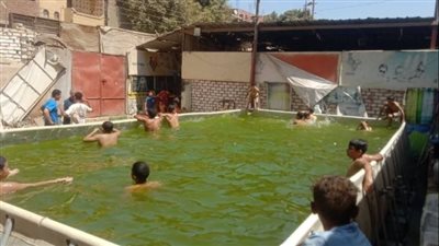 بسبب ظهور مياه ملوثة.. غلق حمام سباحة متنقل في بني سويف