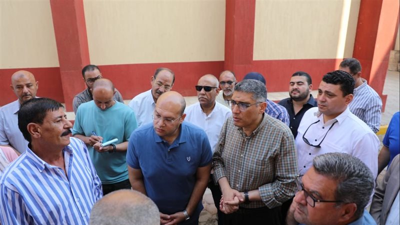 محافظ الجيزة يتفقد