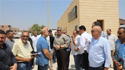 محافظ الجيزة : إنشاء موقف عام جديد بأطفيح علي مساحة ٢٠٠٠متر