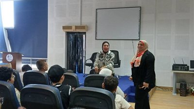  التغييرات الفسيولوجية في مرحلة المراهقة عنوان ندوة بالمركز الاستكشافي بالسويس