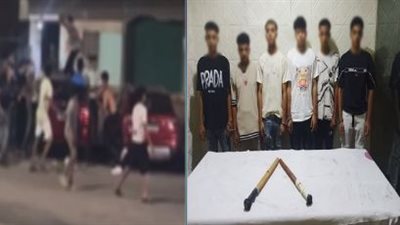 خلاف أثناء اللعب يتحول لمشاجرة بالعصي في القاهرة.. والأمن يتحرك فورًا | فيديو