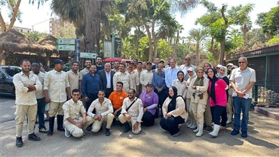 فهمت صحة المعلومات .. أيمن برايز يزور حديقة الحيوانات ويشاهد مشروع التطوير