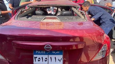 إصابة مجند شرطة في تصادم سيارتين على طريق مصر ـ الإسماعيلية الصحراوي