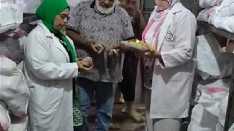 ضبط 4.5 طن مواد غذائية