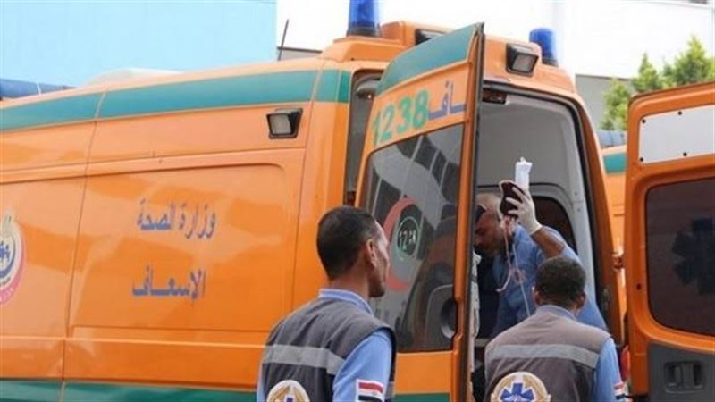 إصابة شاب في حادث