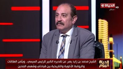 علاقات أخوية.. طارق فهمي يعلق على زيارة بن زايد لمصر ولقائه بالسيسي
