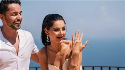 خطوبة مهلاقا جابري بأجواء رومانسية على ساحل أمالفي