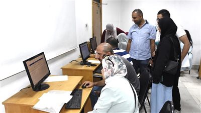 معامل جامعة عين شمس  تستقبل طلاب المرحلة الثالثة للتنسيق 