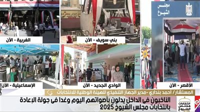 «الوطنية للانتخابات»: وعي المواطنين وراء اقتصار الإعادة على 5 دوائر فقط 