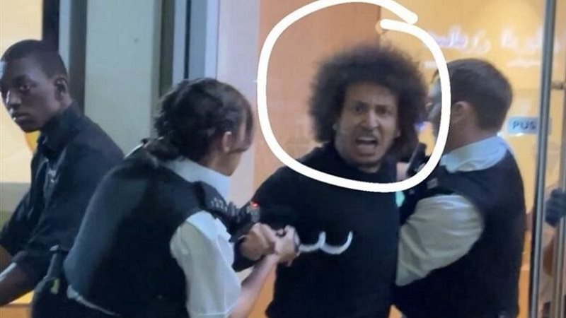 لحظة أعتقال ميدو