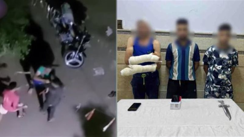 المتهمون عقب القبض