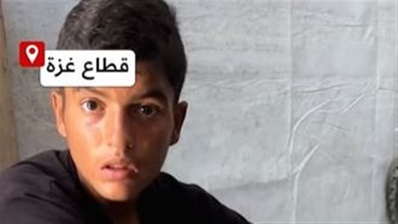 نجل الصحفي الفلسطيني