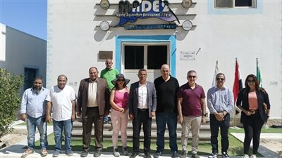 وزير الزراعة اللبناني يتفقد عدد من المشروعات التنموية بالنوبارية والإسكندرية