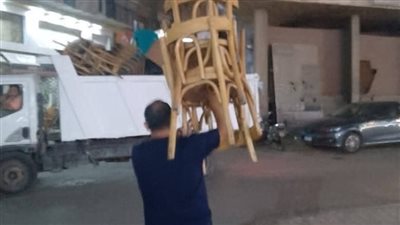 استمرار الحملات الميدانية لرفع الإشغالات وتحقيق الانضباط بشوارع دمياط