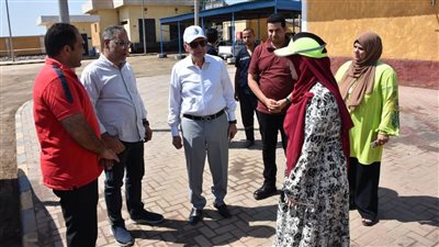 رئيس شركة مياه القليوبية يتفقد محطة معالجة الصرف الصحي بسسل في شبين القناطر