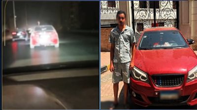 القبض على قائد سيارة لمضايقة سيدة والتعدي عليها بالسب والإشارات بالجيزة