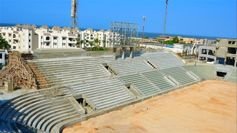 مدرجات مشروع انشاء