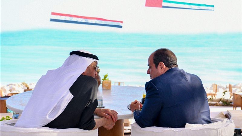 السيسي وبن زايد