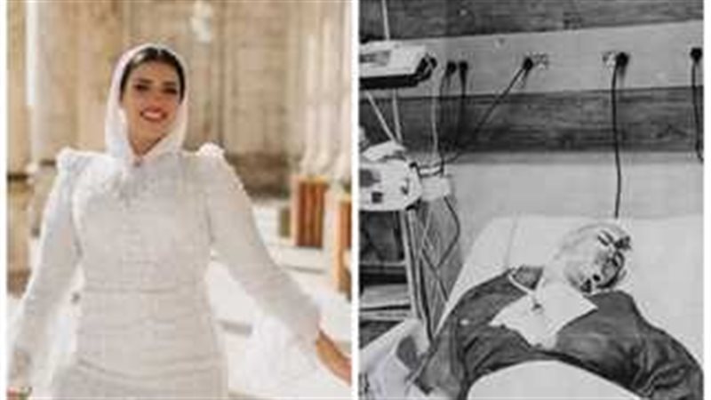 إسرء فى زى الزفاف