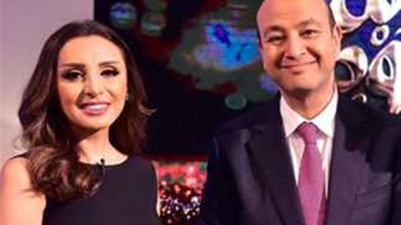 عمرو أديب وأنغام