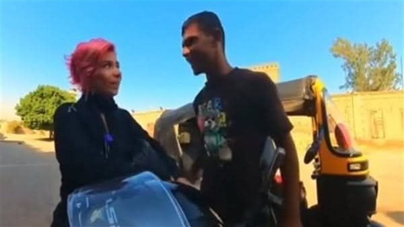 لقطة من الفيديو التحرش