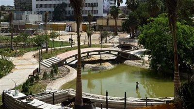 المحافظة: الانتهاء من تطوير حديقة الأزبكية التاريخية وسور الكتب 