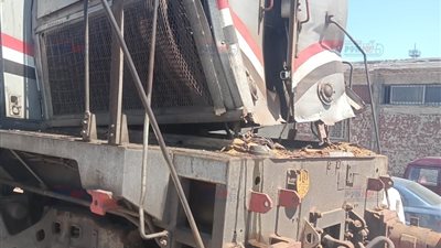 ننشر الصور الأولى لحادث تصادم قطاري مطروح بمحطة المكس بالإسكندرية