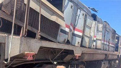 السكة الحديد توقف قائد قطار مطروح ومساعده عن العمل بعد حادث اصطدام بمحطة المكس