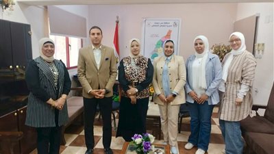 بحث سبل إنشاء وحدة للسكان بمديرية التضامن الاجتماعي بمحافظة بنى سويف 