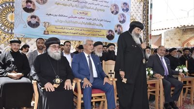 محافظ ومطران بورسعيد يشهدان التصفيات النهائية لمهرجان الكرازة المرقسية