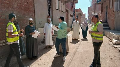 نهضة بني سويف تنفذ حصر ميداني بصفط الغربية لدعم استدامة محطات المعالجة الثلاثي