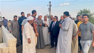 بعد شكرى المزارعين..محافظ الدقهلية يتفقد مصرفطنبول بالسنبلاوين بالدقهلية 