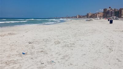 بعد مشاجرتهم مع العمال.. إخلاء شاطئ النخيل من المصطافين حرصا على سلامتهم