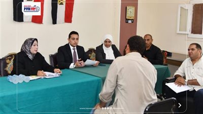 نائب محافظ الفيوم يعقد لقاء مع المواطنين بقرية العجميين بمركزأبشواي